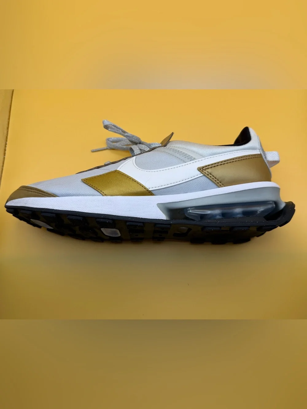 Gold/White Colorway Nike Women's Air Max Pre-Day SE sneakers Size 9.5